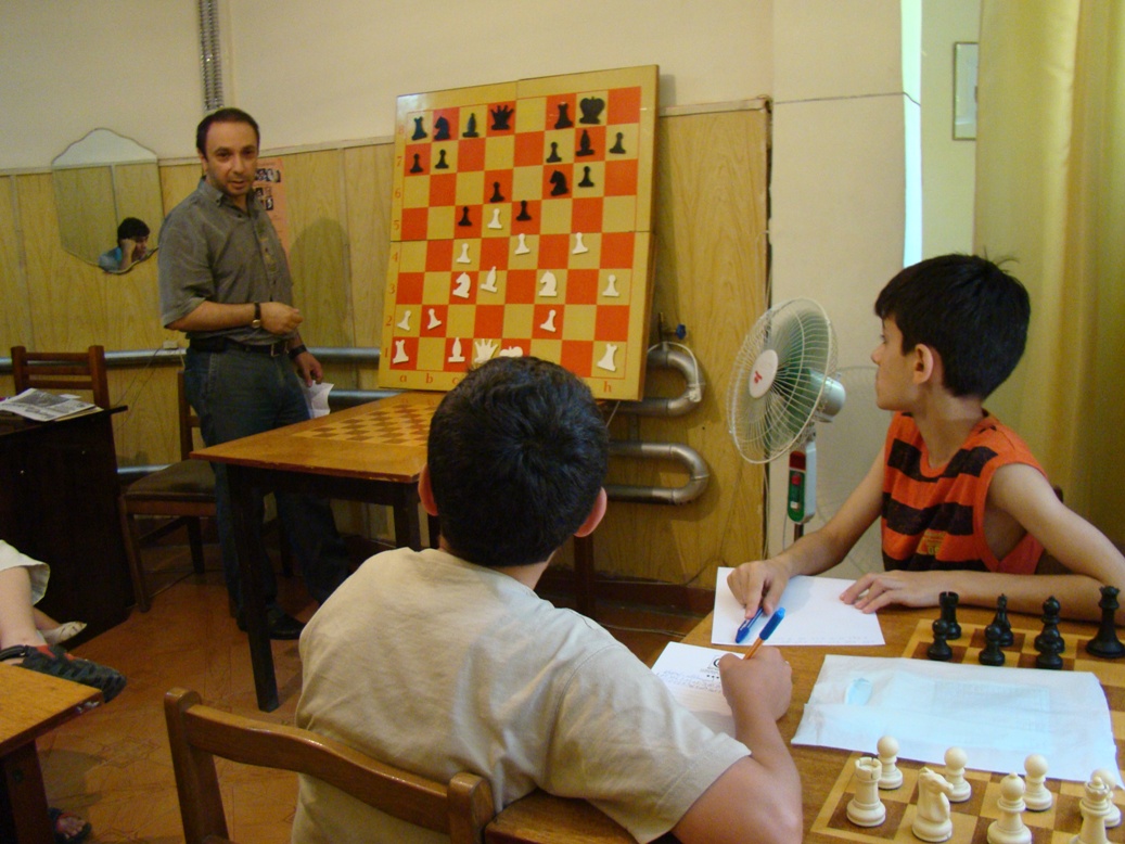 The lecture of GM Artashes Minasyan
